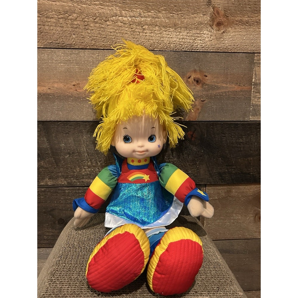 Hallmark Rainbow Brite 18" Plush Doll 2016 Yarn Hair Retro-Vintage Inspired